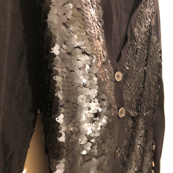 Madewell Wallace Sequined Cardigan Sweater - Picture 3 of 6